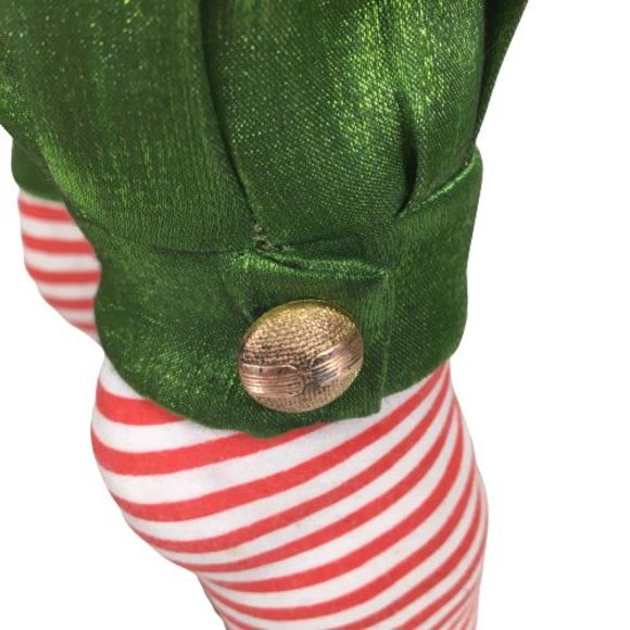 Mark Roberts Christmas Santa Fairy Elf Pointy Shoes Present Candy 21" Posable - Picture 16 of 16